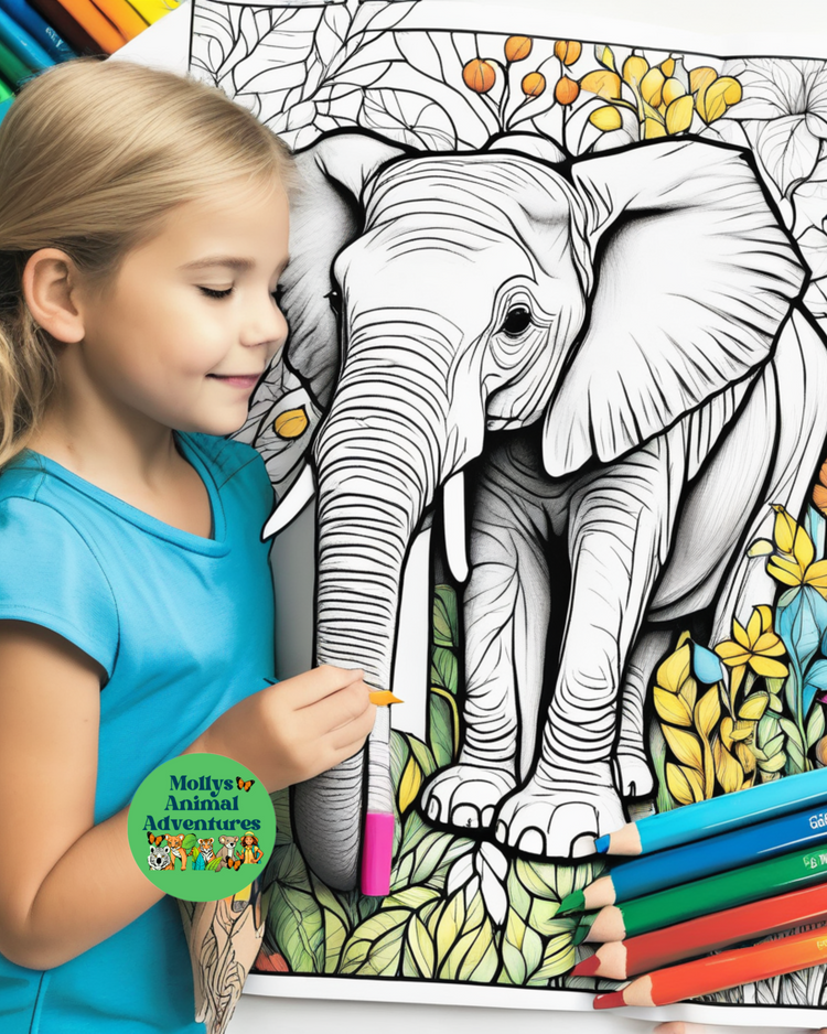 Colorful Escapes: Inspiring Coloring Books.