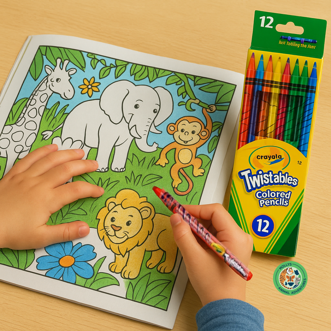 Crayola Twistables Colored Pencils – 12 Count | No Sharpening, Just Twist and Create!