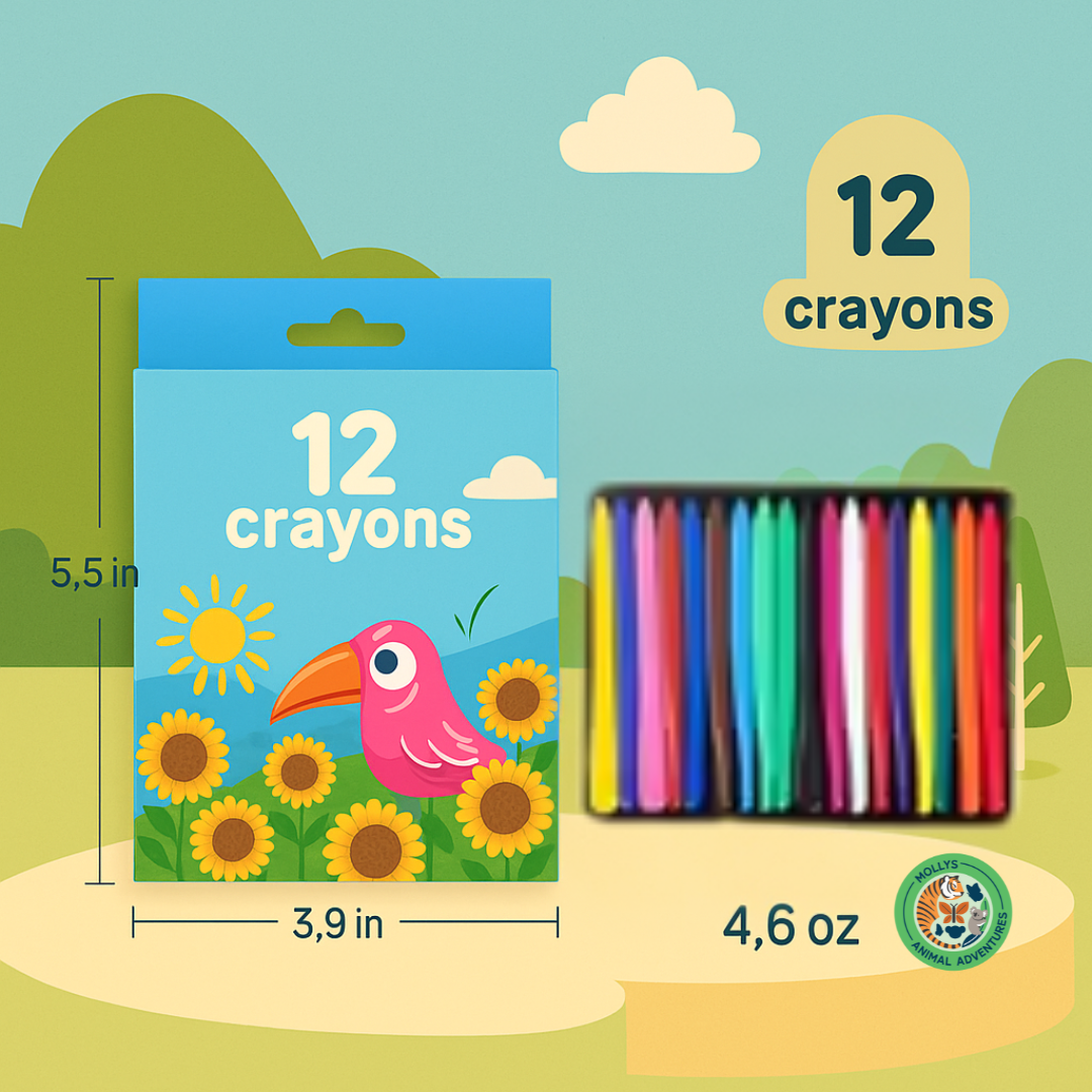 Rainbow Smooth Oil Crayons – No-Mess Washable Painting Sticks for Kids (36 Colors)