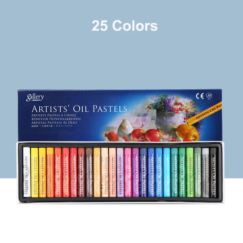 24-Color Vibrant Oil Pastel Set – Smooth, Mess-Free Sticks for Creative Drawing