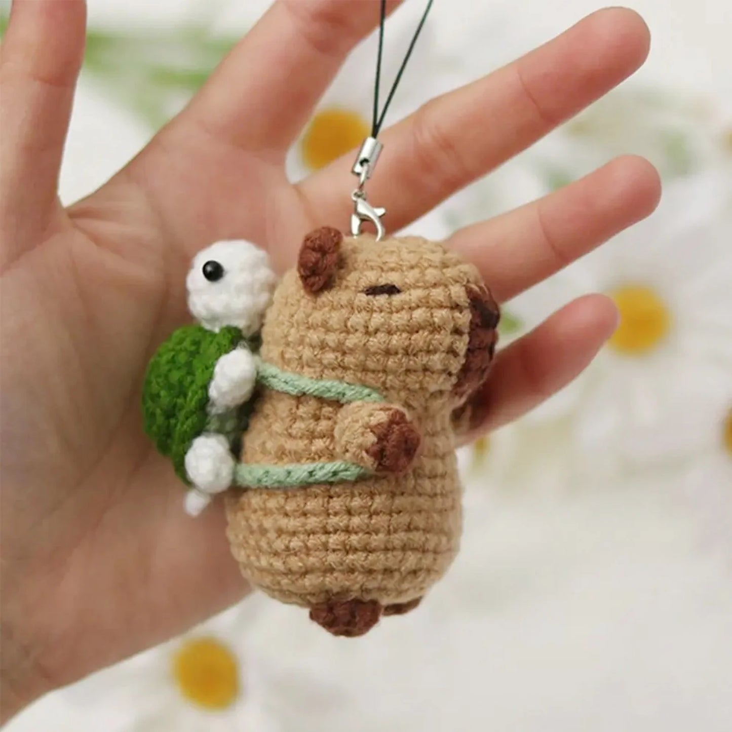 Capybara Crochet Kit – DIY Animal Craft Set for Beginners & Kids