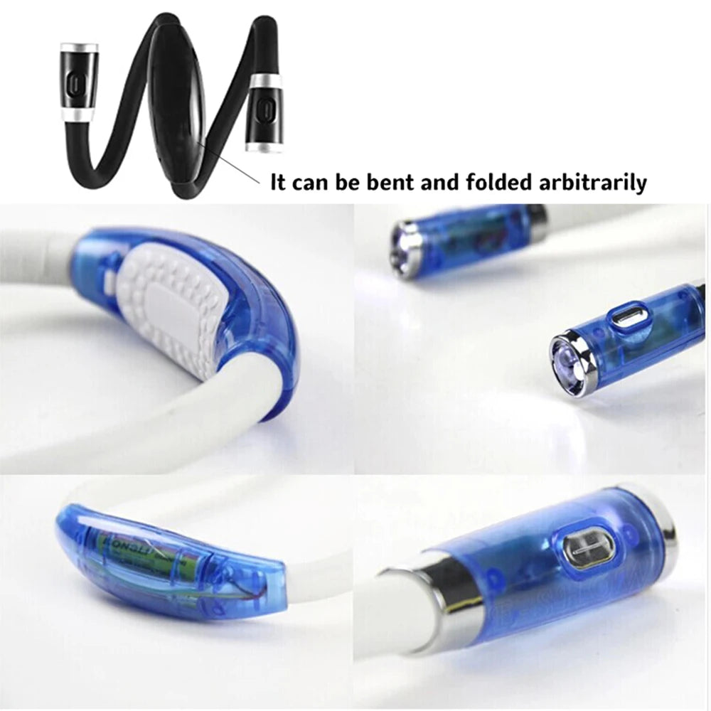 Hands-Free LED Neck Light for Kids – Flexible Book Light for Reading, Coloring & Night Adventures
