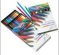 Progresso Woodless Color Pencils – 12-Color Set for Bold, Smooth Art