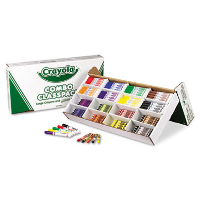 Inspire Creativity: 256-Piece Crayon & Marker Mega Pack – Bold Colors for Big Adventures