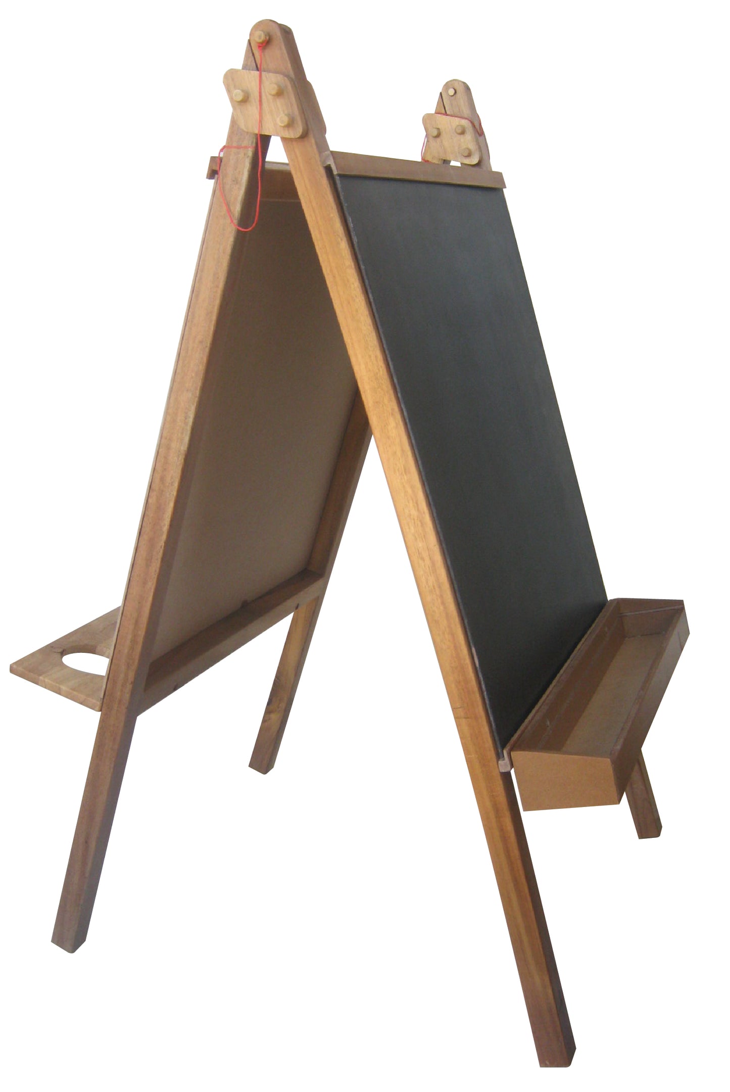 QToys Australia (USA) 5-IN-1 Painting Easel – Felt Board, Chalkboard, Whiteboard, Magnetic Board, and Clipboard