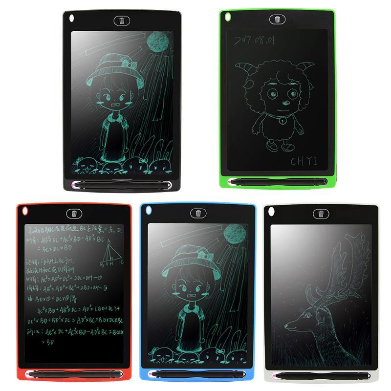 8.5" Reusable LCD Writing Tablet – Eco-Friendly Drawing & Notepad for Kids & Adults