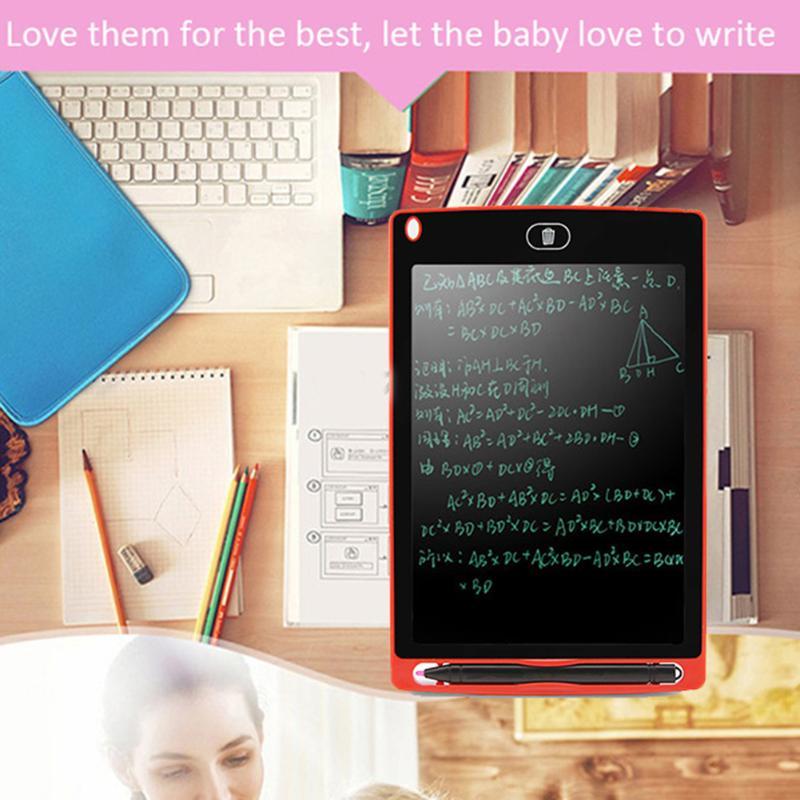 8.5" Reusable LCD Writing Tablet – Eco-Friendly Drawing & Notepad for Kids & Adults