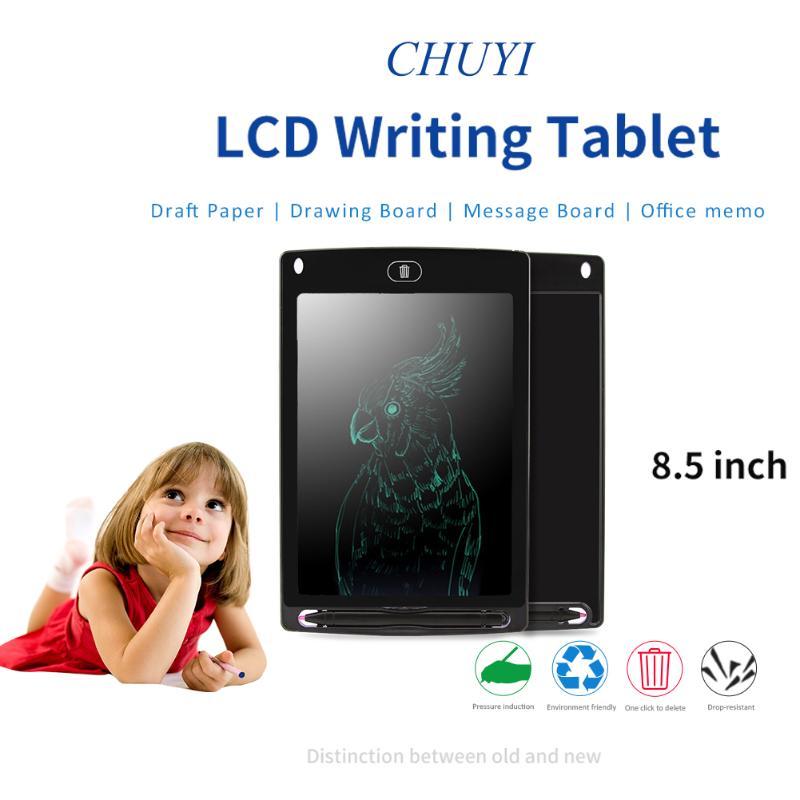 8.5" Reusable LCD Writing Tablet – Eco-Friendly Drawing & Notepad for Kids & Adults