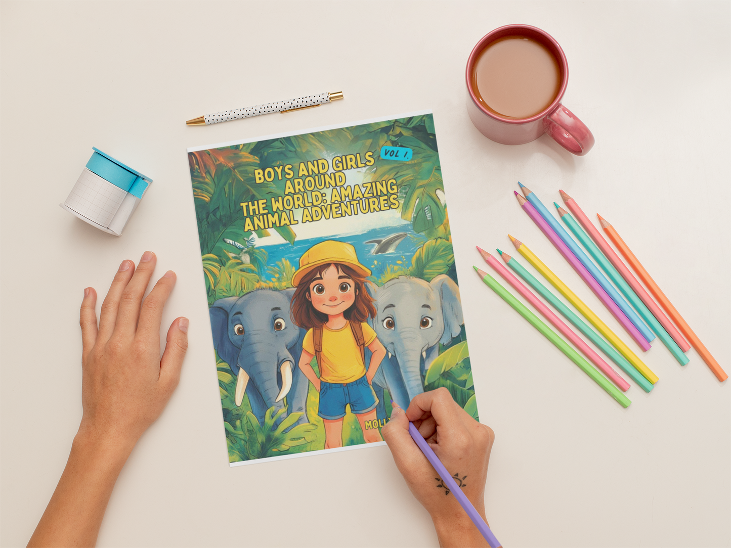 Boys and Girls Around the World: Amazing Animal Adventures (Vol 1)