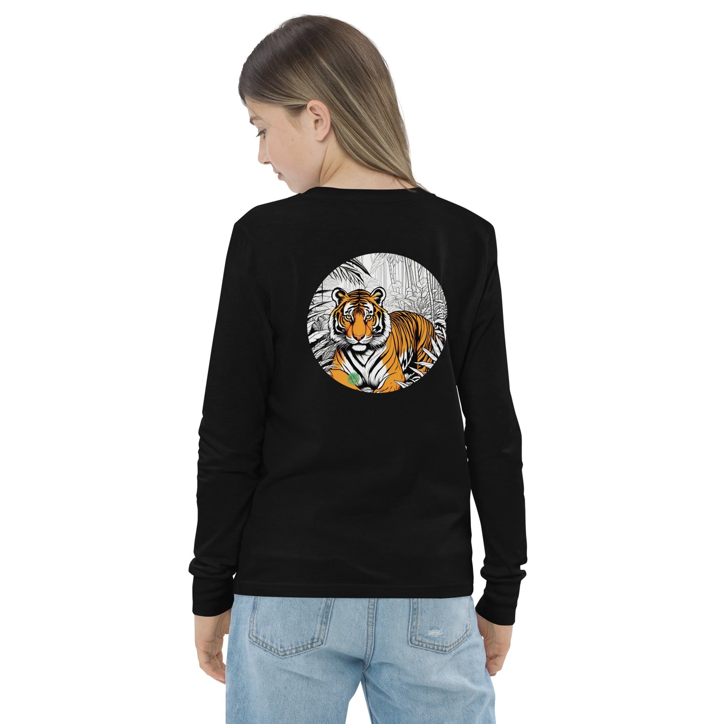 Girls' Inspirational T-Shirt: "Be Bold Be Brave Be You" with Lion Design