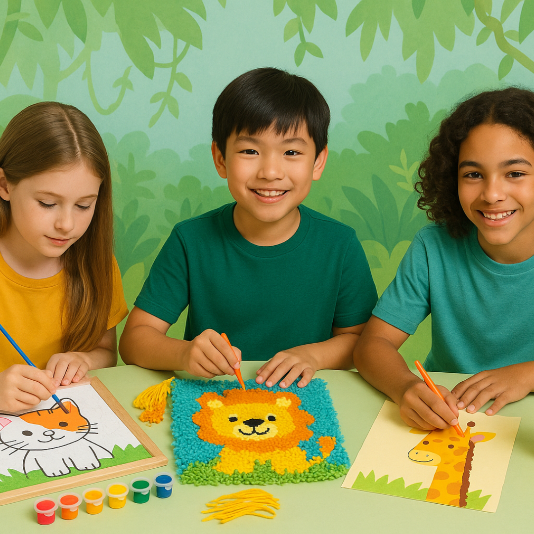 Animal Arts & Crafts Sets – Ages 8–15
