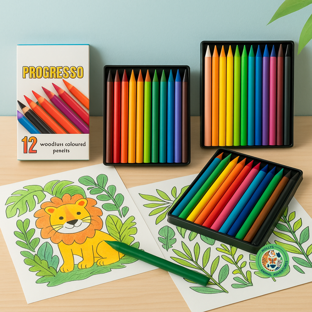 Woodless Colored Pencils – Bold, Smooth, Eco-Friendly Color