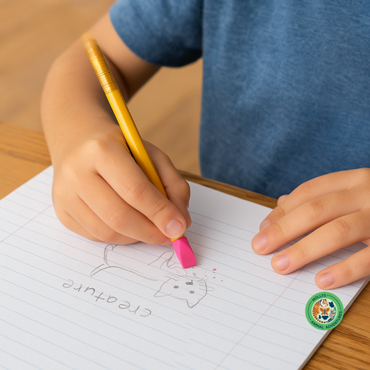 A+ Homework Pink Pencil Top Erasers – 30 Count | 48 Packs | Fun, Functional, & Classroom-Ready