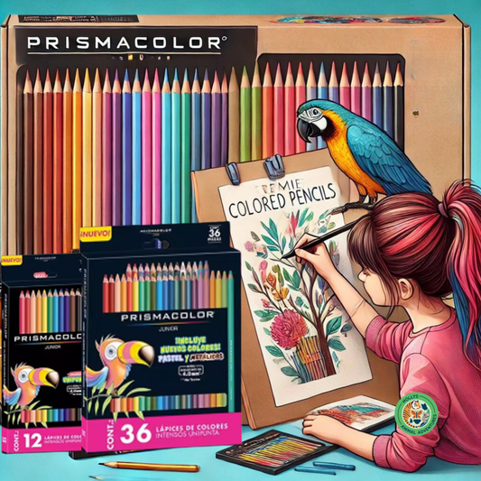 Prismacolor Oil Colored Drawing Pencil Set 12/24/36/48 Colors Wood
