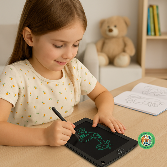 8.5" Reusable LCD Writing Tablet – Eco-Friendly Drawing & Notepad for Kids & Adults