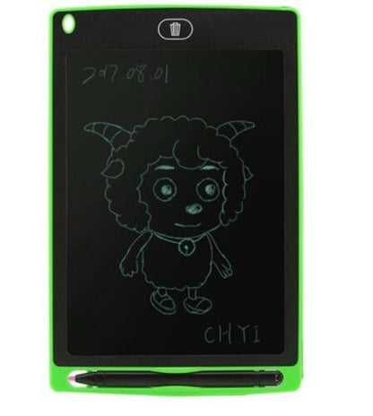8.5" Reusable LCD Writing Tablet – Eco-Friendly Drawing & Notepad for Kids & Adults